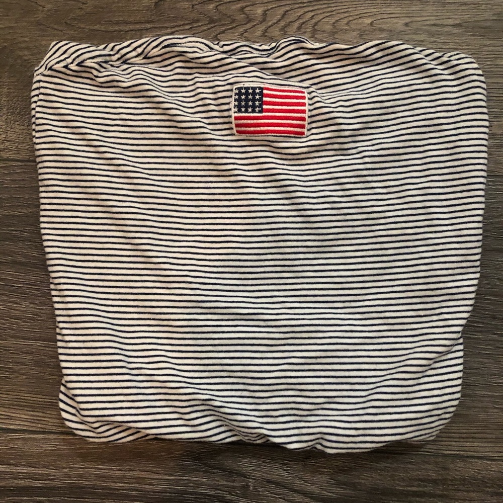 Cropped tube top